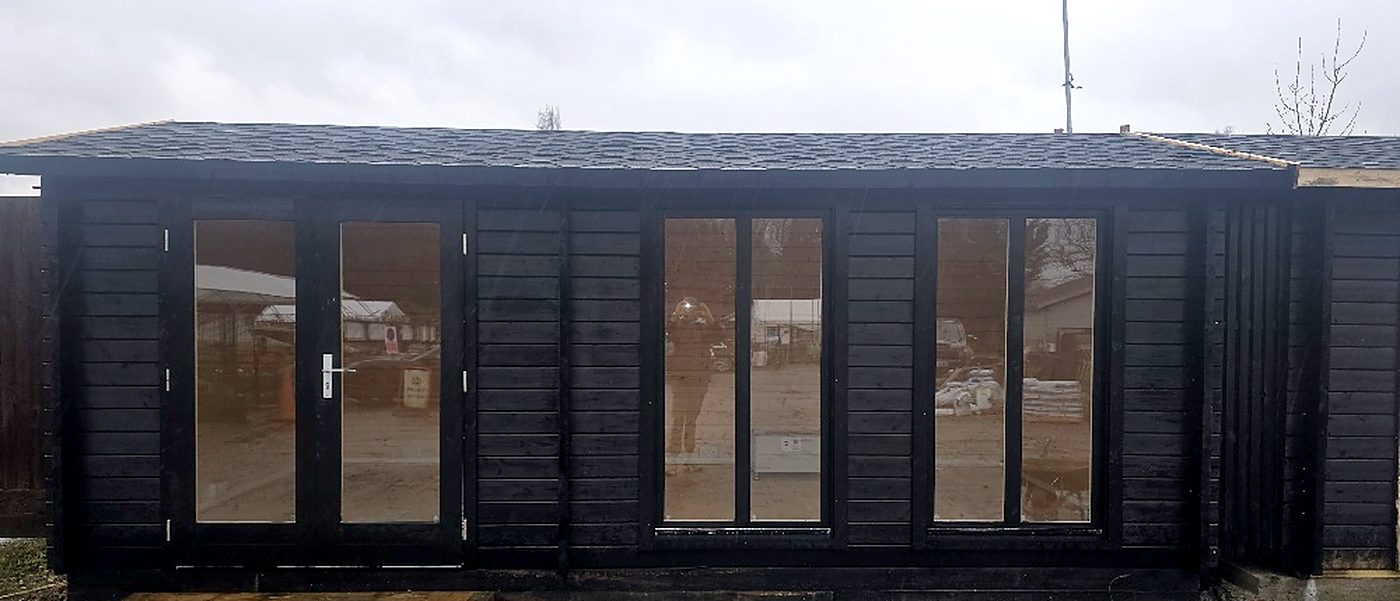 Garden room installed by Hutton Garden Rooms