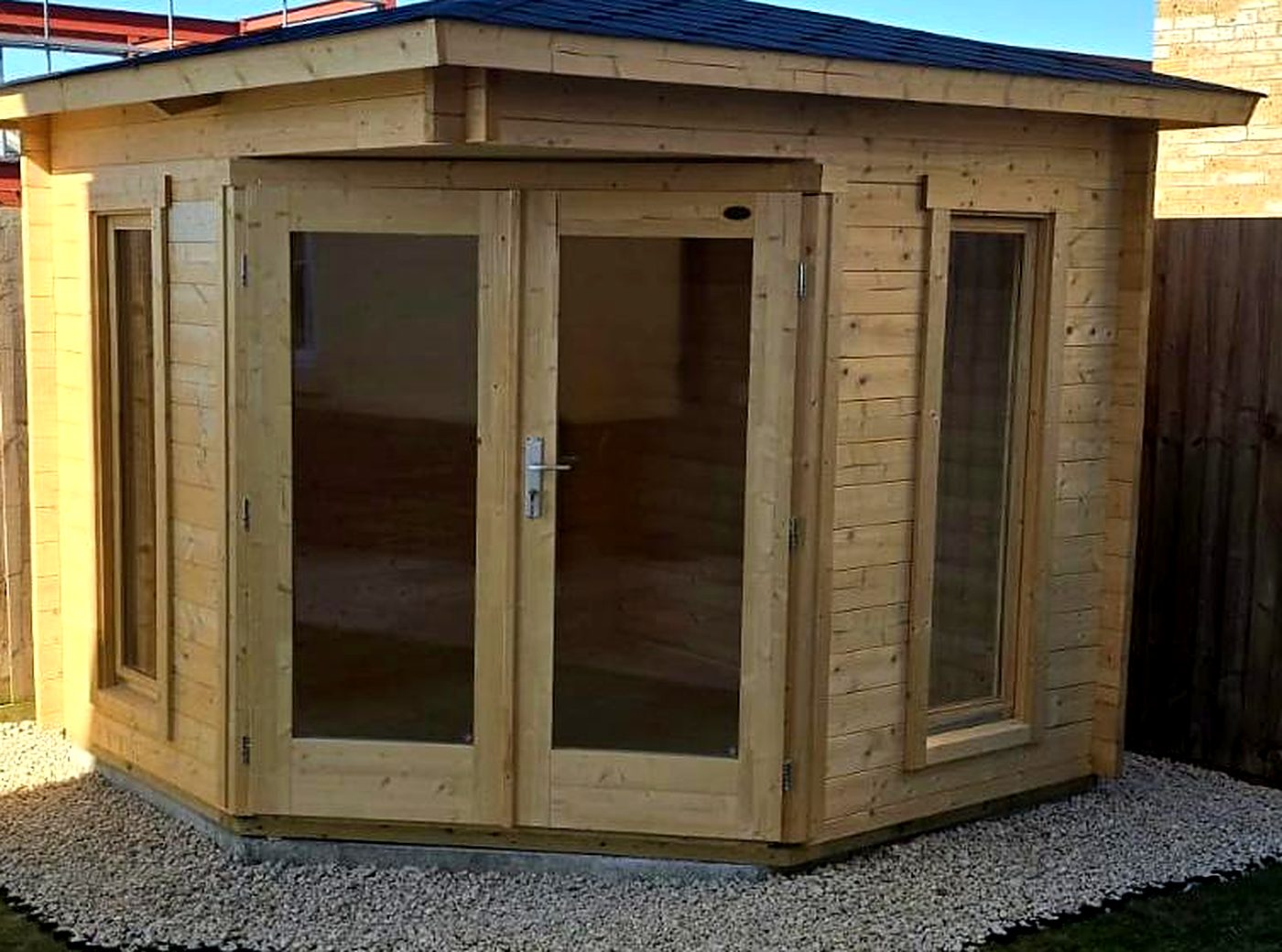 Garden room installed by Hutton Garden Rooms